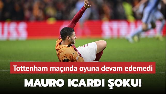 Mauro Icardi oku! Tottenham manda oyuna devam edemedi