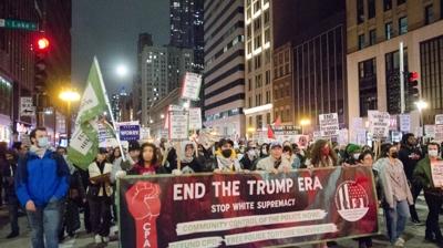 Chicago'da soykrmc srail protesto edildi