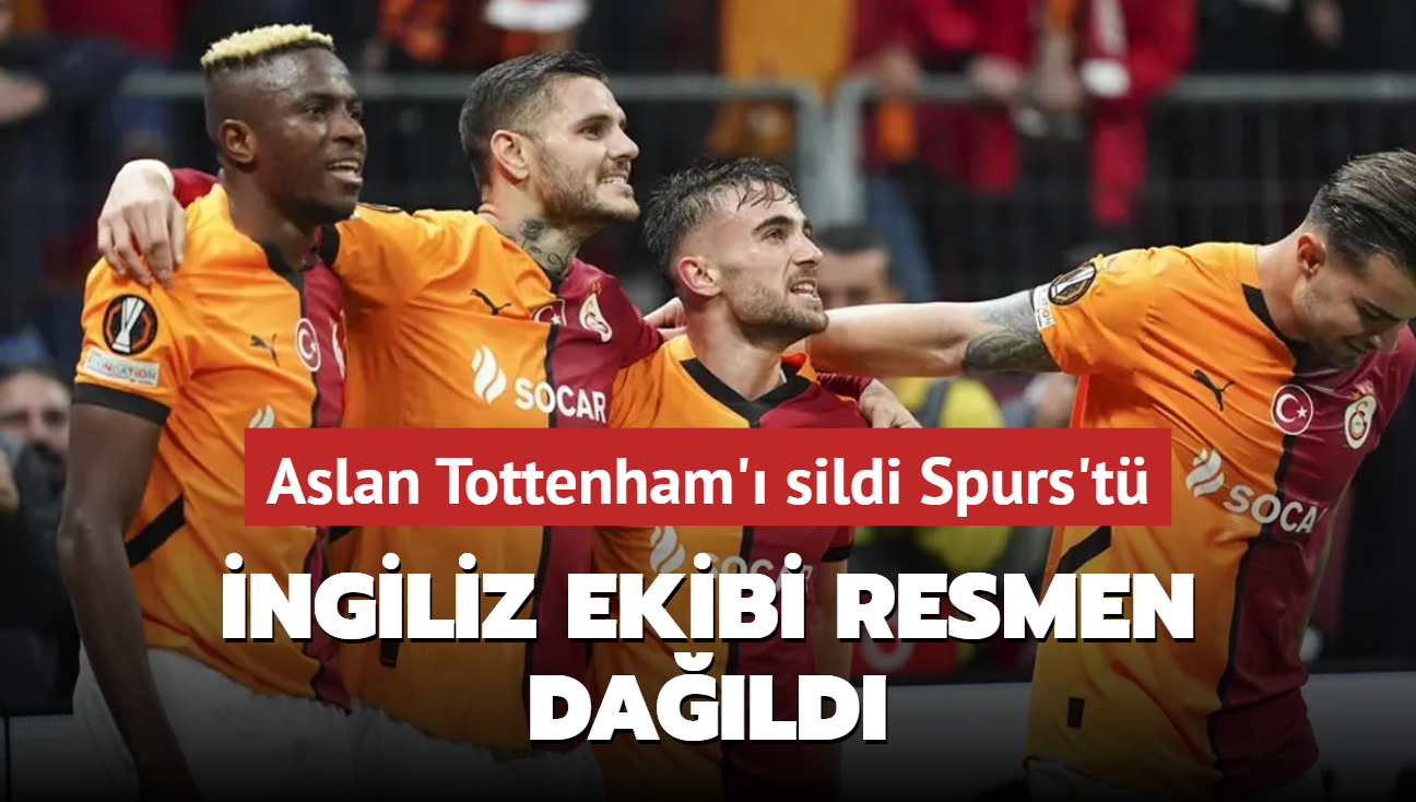 Aslan Tottenham' sildi Spurs't