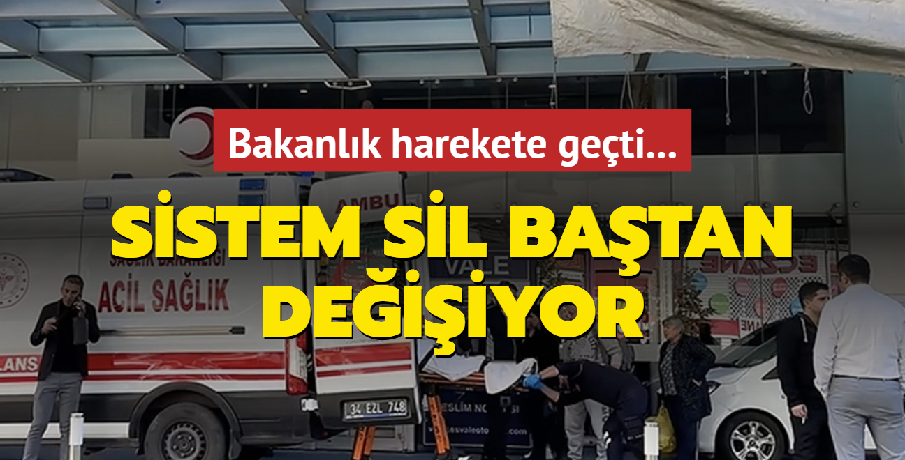 Bakanlk harekete geti... Sistem sil batan deiiyor