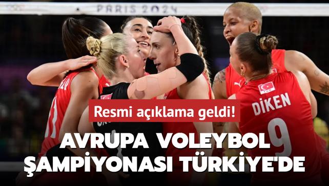 Kadnlar Avrupa Voleybol ampiyonas'na Trkiye ev sahiplii yapacak