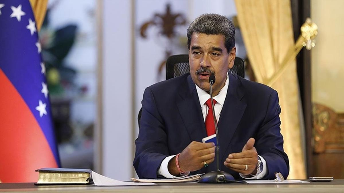 Maduro: Trump ile diyaloa hazrz