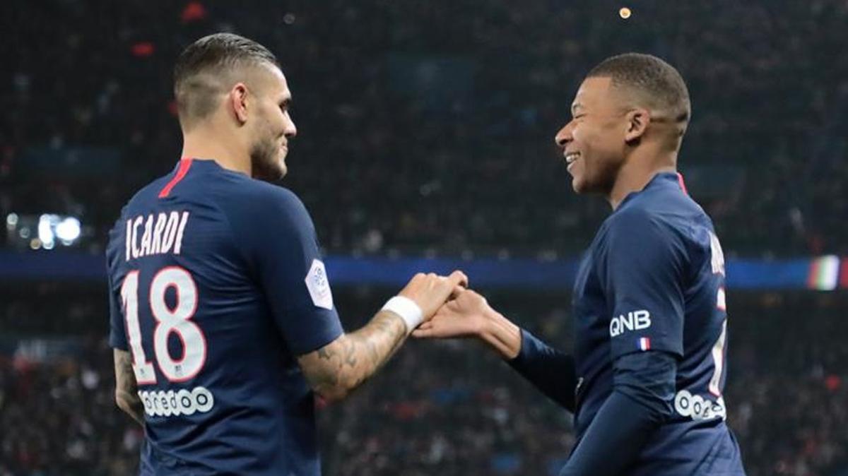 Mbappe'den Icardi'ye "Gl kal" mesaj