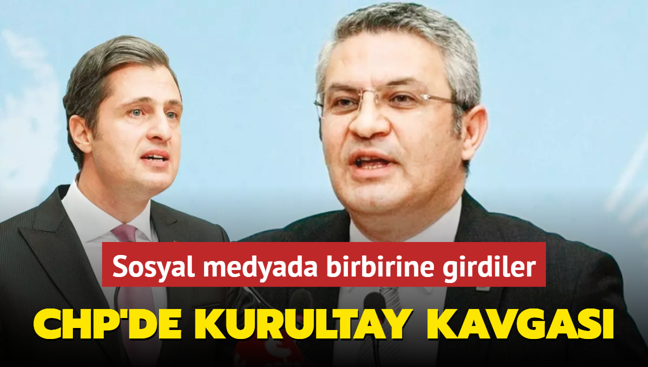 CHP'de kurultay kavgas