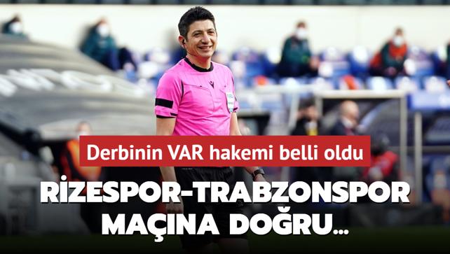 Rizespor-Trabzonspor mann VAR hakemi belli oldu