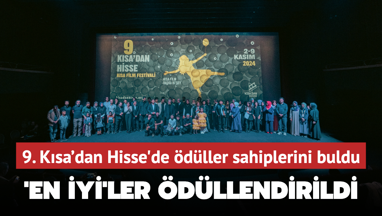 9. Ksa'dan Hisse Ksa Film Festivali'nin kazananlar belli oldu