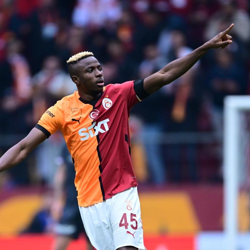 Galatasaray'da Victor Osimhen durdurulamyor