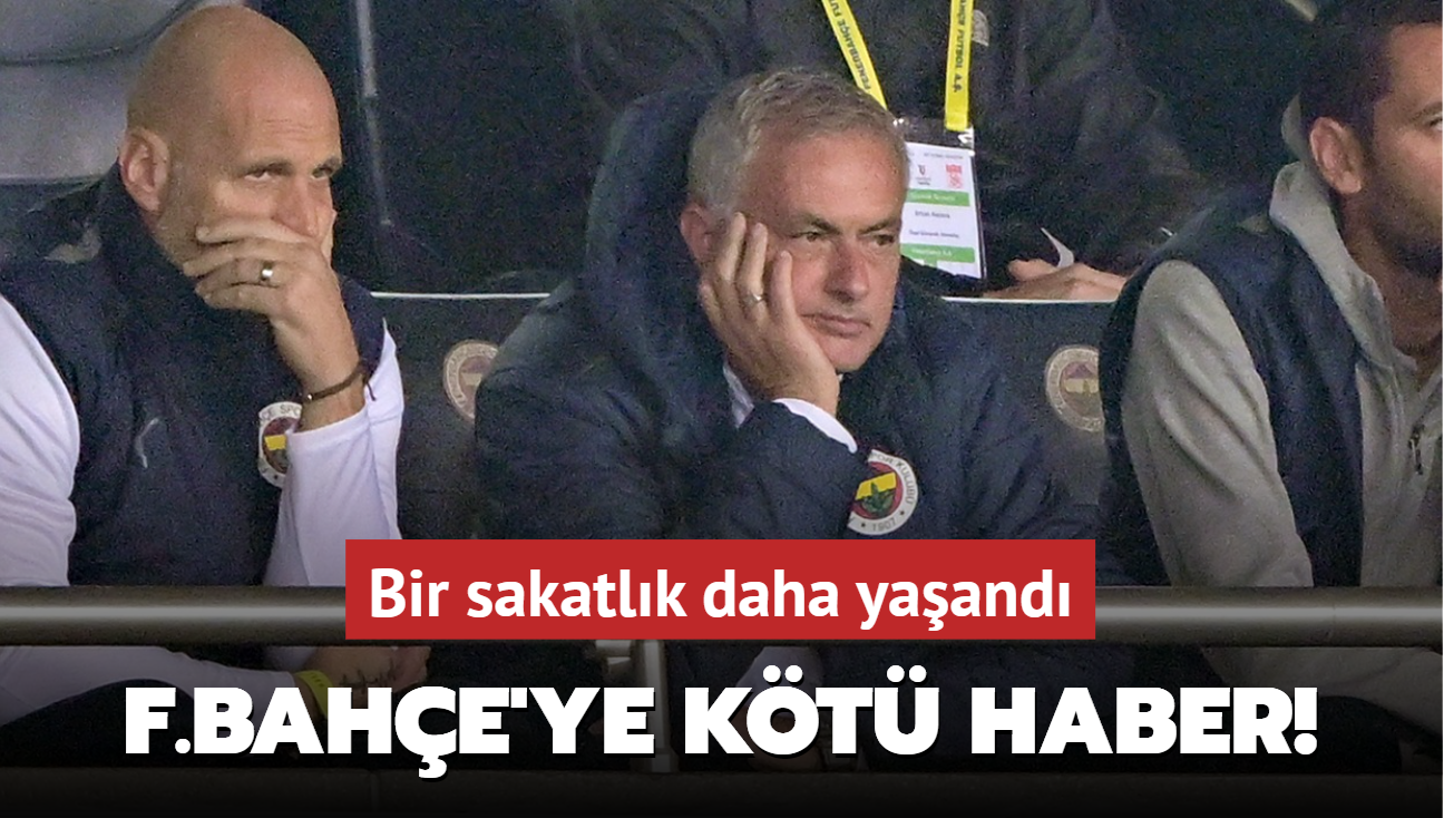 Man banda sakatland! Fenerbahe'ye kt haber