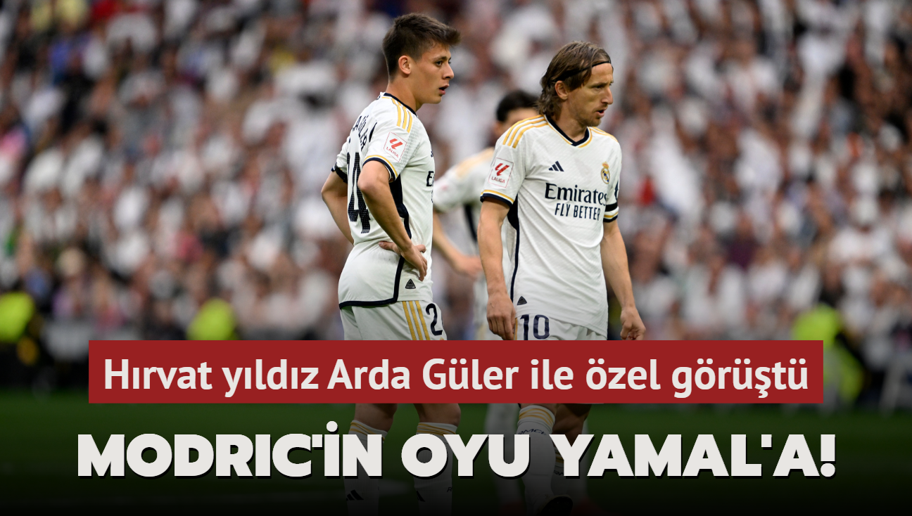 Modric'in oyu Yamal'a kt! Hrvat yldz Arda Gler ile zel grt