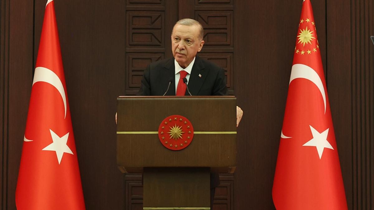 Bakan Erdoan'dan terrle mcadele vurgusu: Gvenli bir iklim tesis edeceiz
