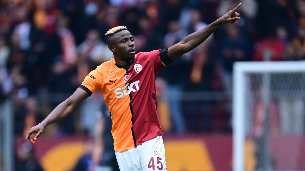 Galatasaray'da Victor Osimhen durdurulamyor