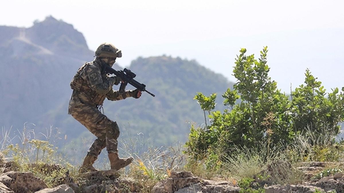 Irak'n kuzeyinde tespit edilen 3 PKK'l terrist ldrld