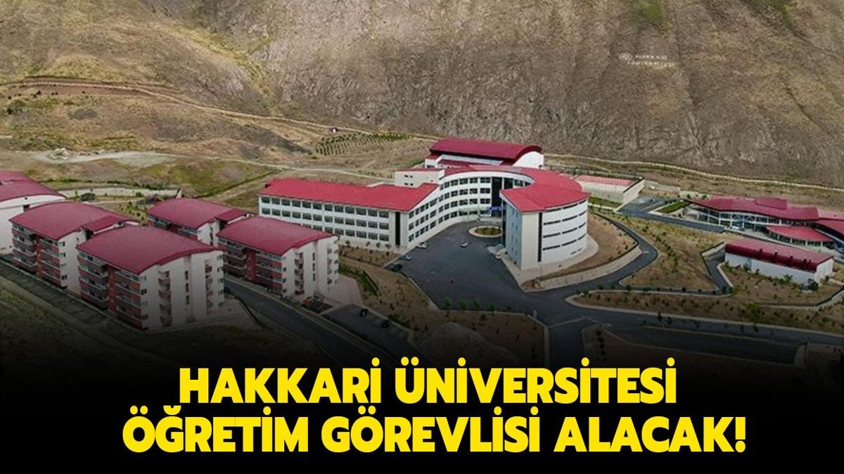 Hakkari niversitesi retim Grevlisi alacak!
