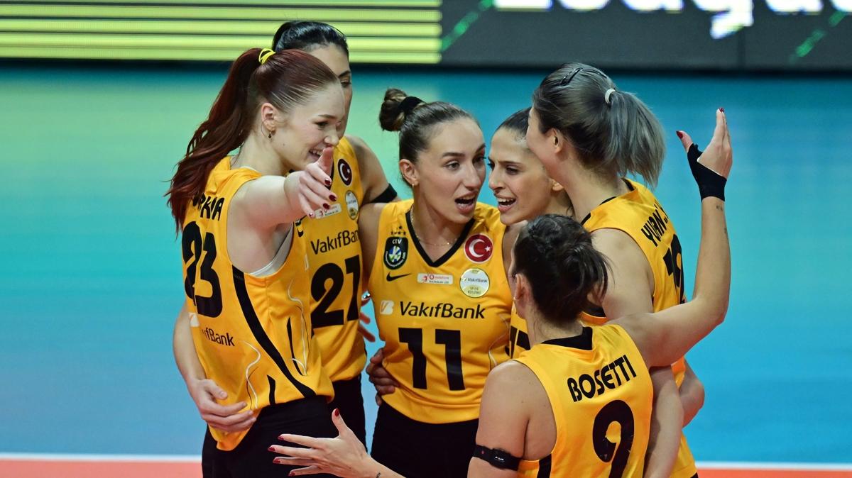 VakfBank, ampiyonlar Ligi'nde Porto'yu konuk edecek