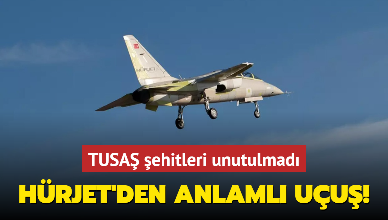 HRJET'den anlaml uu! TUSA ehitleri unutulmad