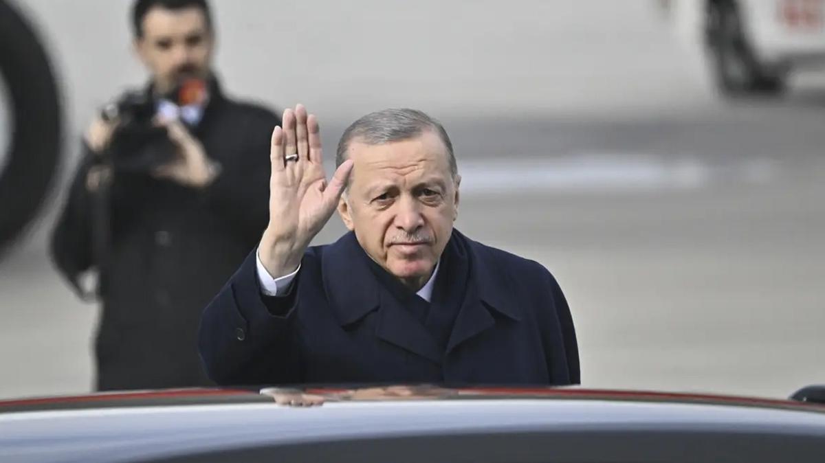 Bakan Erdoan, Ankara'ya geldi