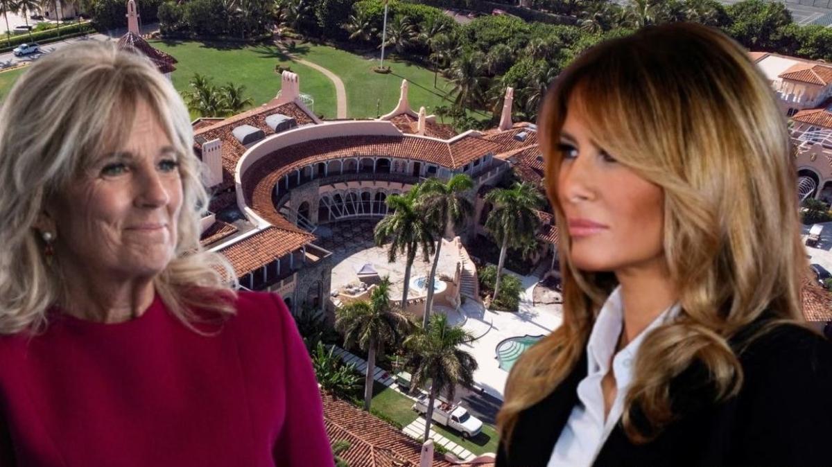 Trump'n ei Melania Biden'n ei Jill ile grmeyi reddediyor iddias