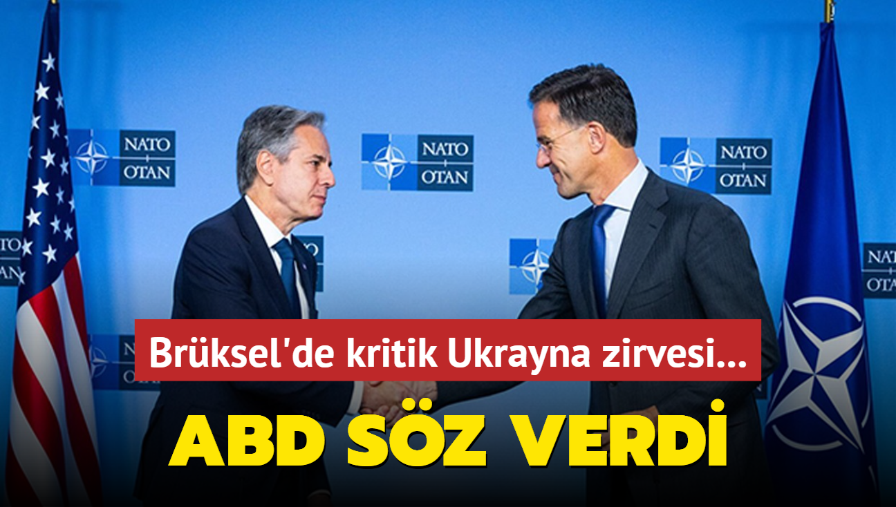 Brksel'de kritik Ukrayna zirvesi... ABD sz verdi