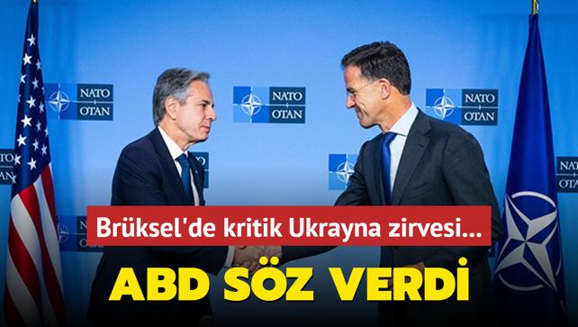 Brksel'de kritik Ukrayna zirvesi... ABD sz verdi