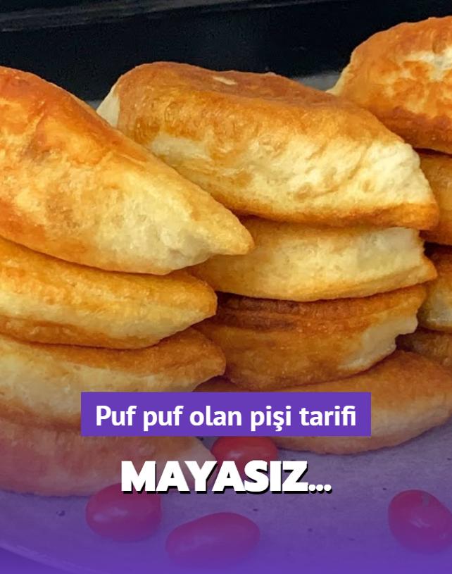 Davetkar bir kokusu var! Puf puf olan pii tarifi hem de mayasz...