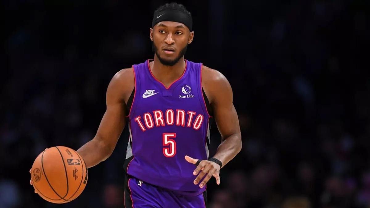 Raptors'ta Immanuel Quickley parkelerden bir hafta uzak kalacak