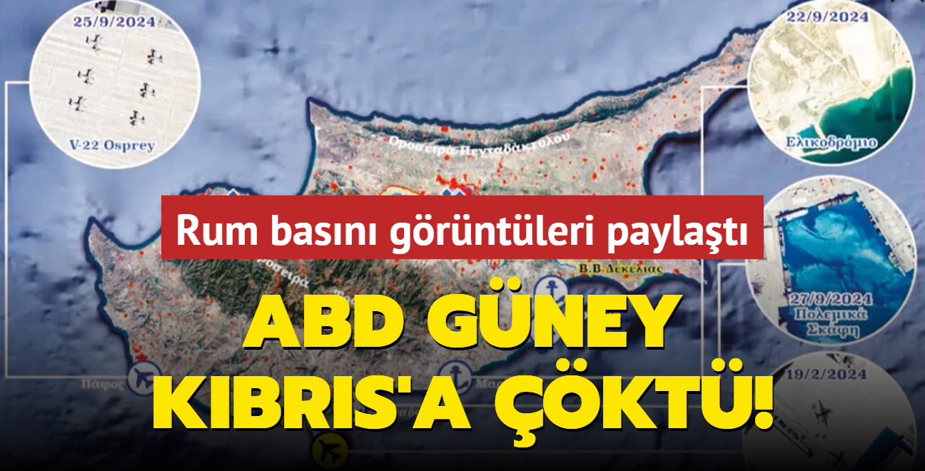 ABD Gney Kbrs'a kt! Rum basn 3 ssn grntlerini paylat