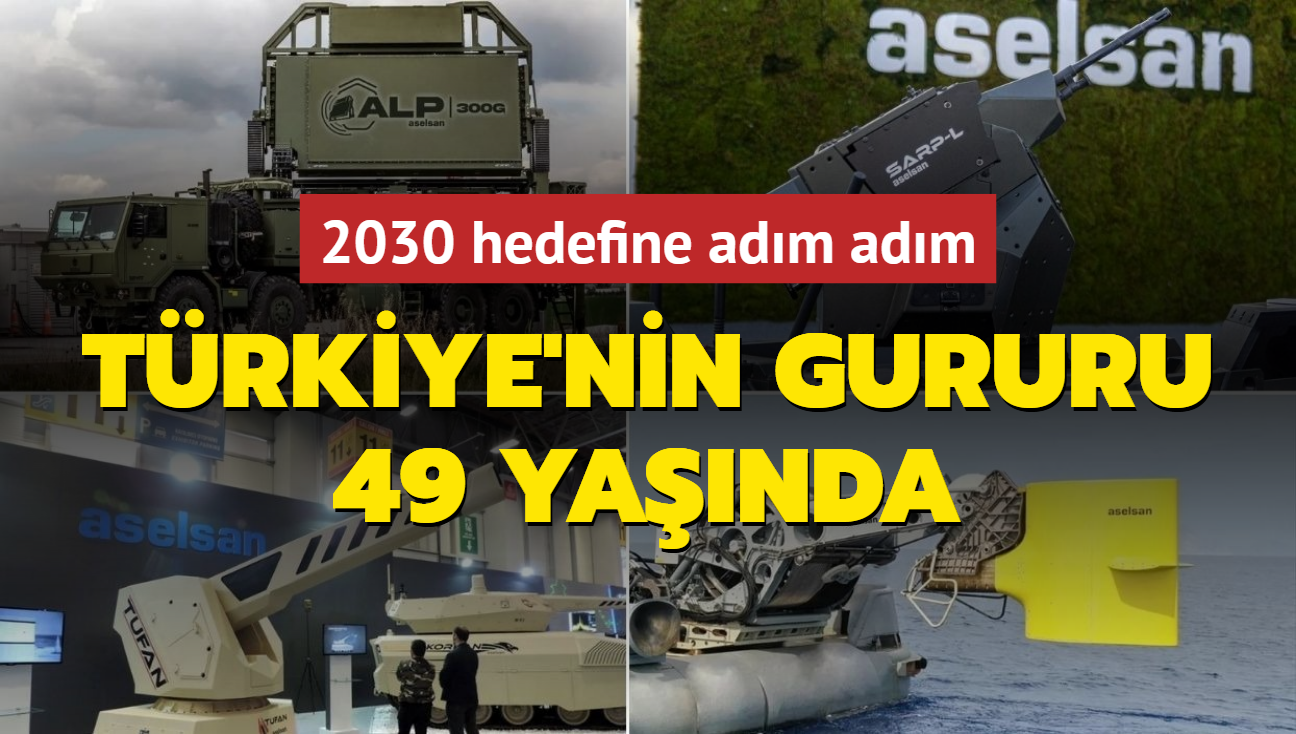 ASELSAN 49 yanda! 2030 hedefine adm adm