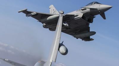 Tedarik sreci hzlanyor... Hava savunmasna Eurofighter Typhoon destei!