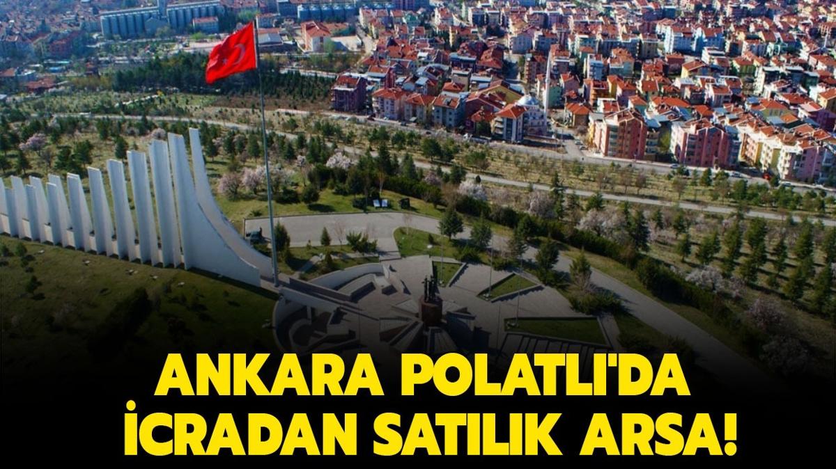 Ankara Polatl'da icradan satlk arsa!