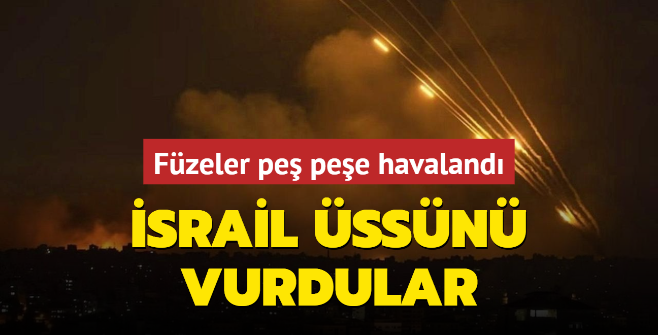 Fzeler pe pee havaland! srail ssn vurdular