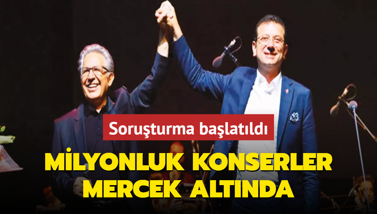 Milyonluk konserler mercek altnda! Savclk soruturma balatt