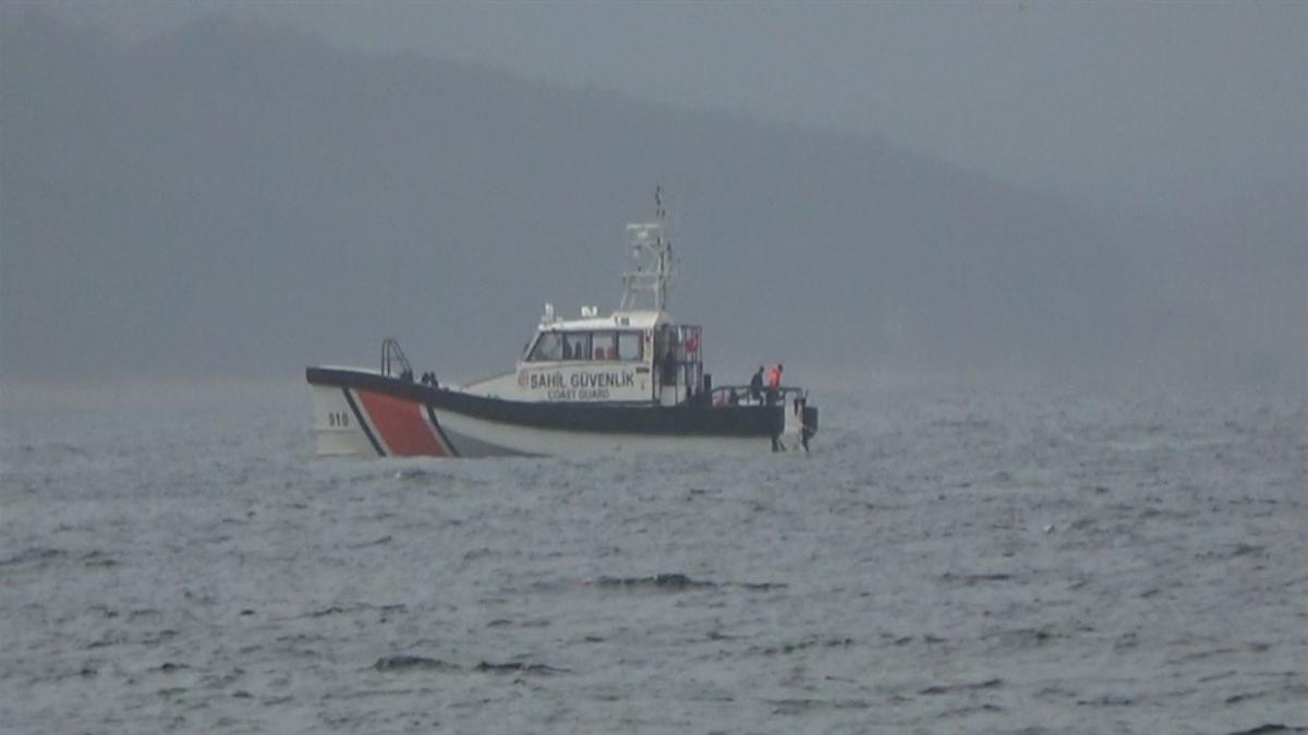 ile'de sabah saatlerinde teknesi batan balk aranyor