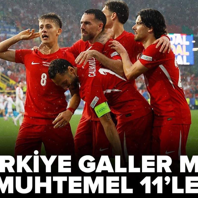 Trkiye-Galler ma muhtemel 11'ler belli oldu! Arda Gler, Trkiye-Galler ma kadrosunda yer alacak m?