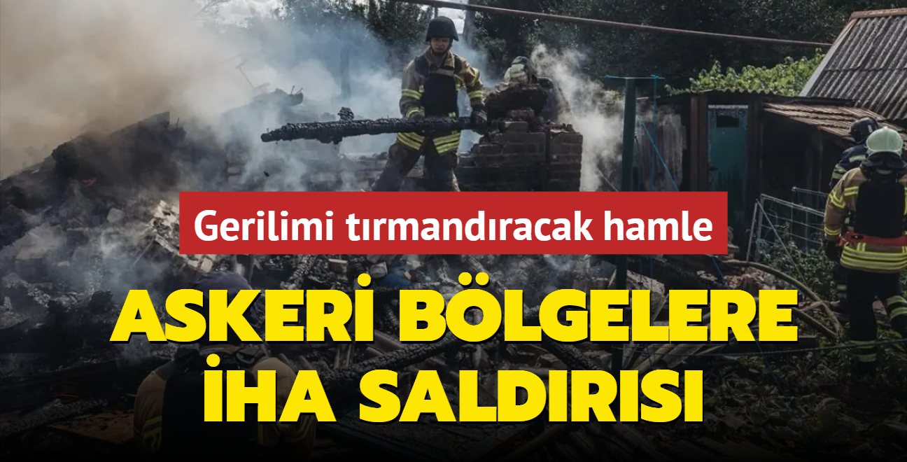 Blgede scak saatler! Askeri blgeleri vurdular