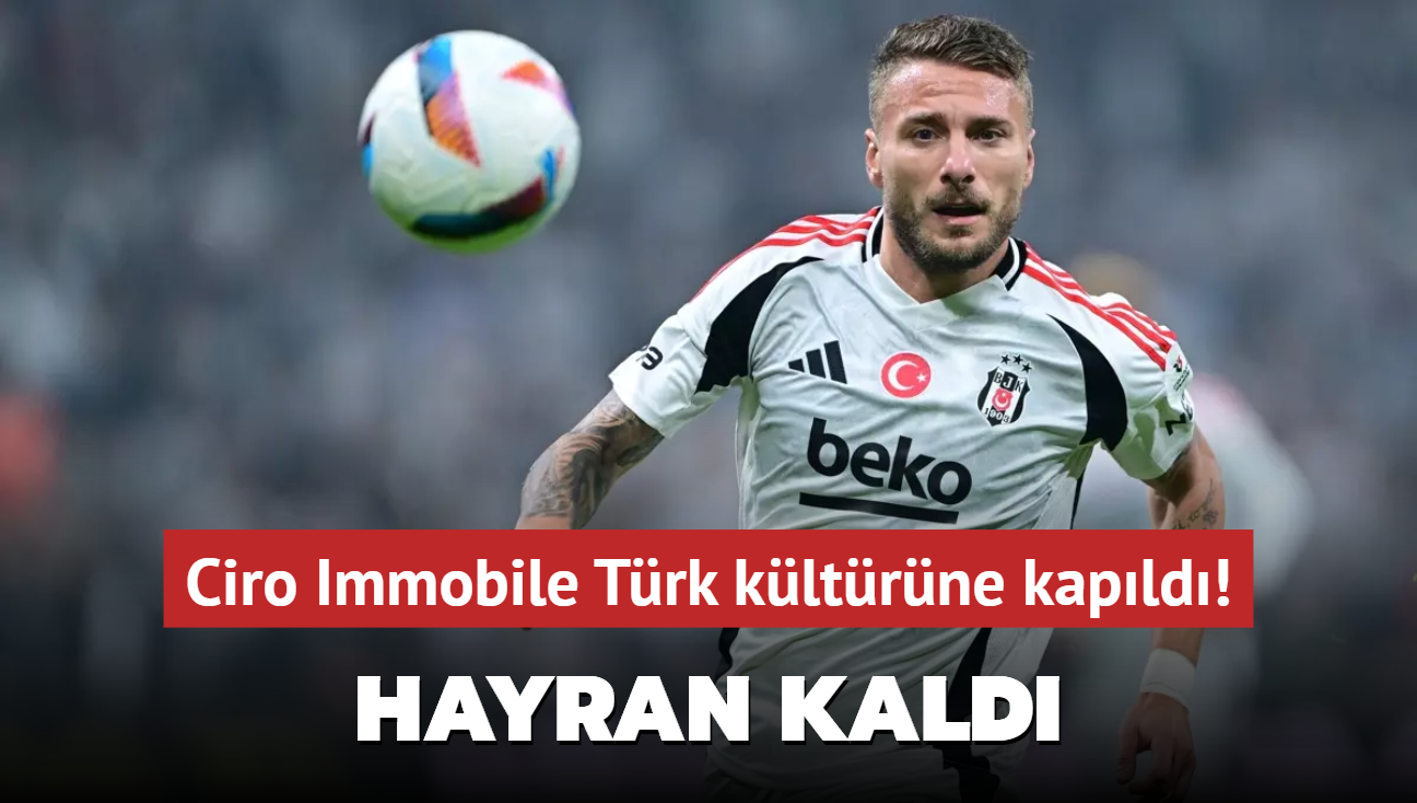 Ciro Immobile Trk kltrne kapld! Hayran kald