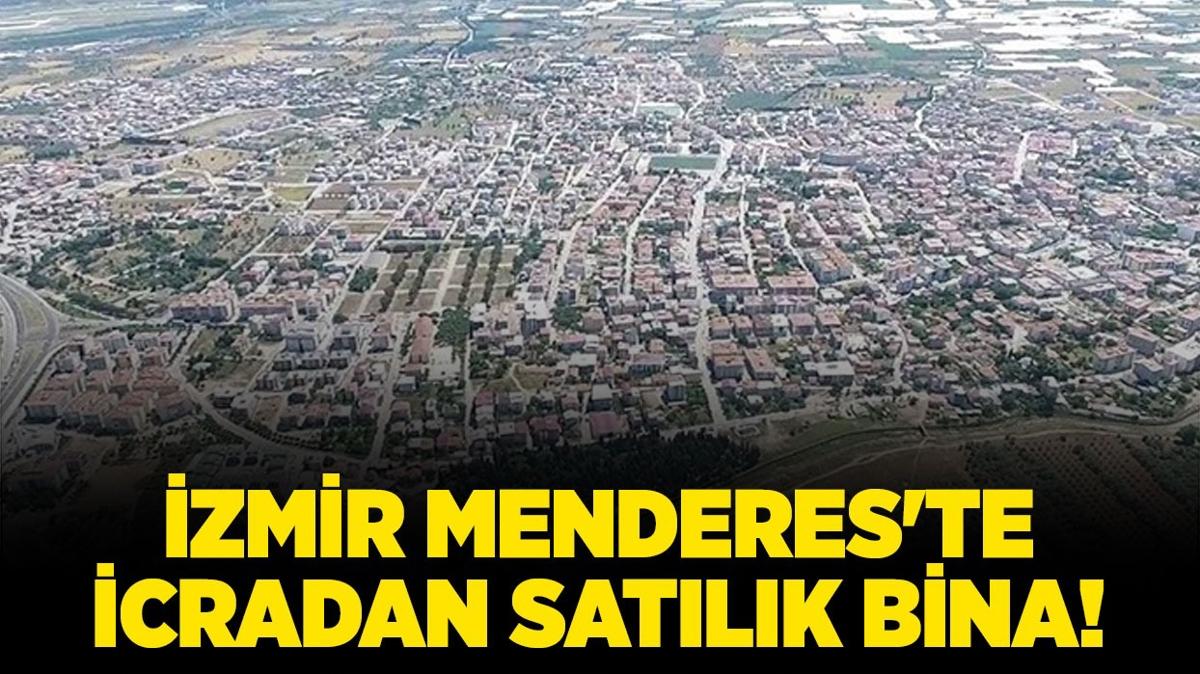 zmir Menderes'te icradan satlk bina!