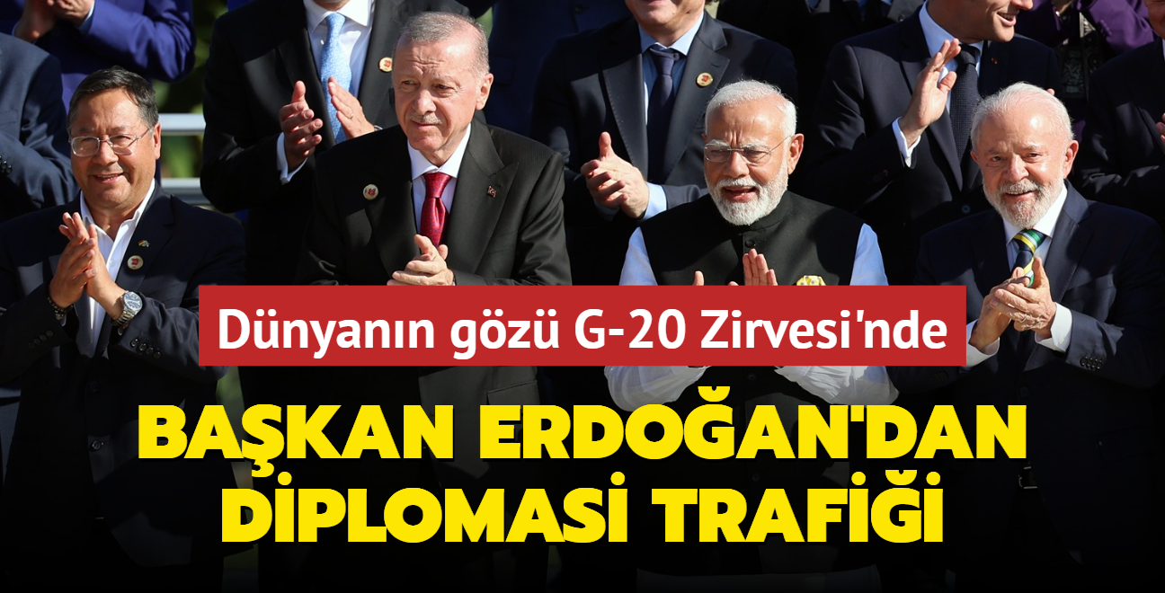 Dnyann gz G-20 Liderler Zirvesi'nde: Bakan Erdoan'dan diplomasi trafii