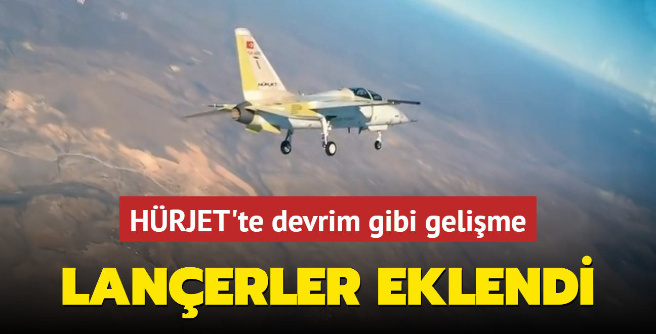 HRJET'te devrim gibi gelime! Kanatlara fze laneri eklendi