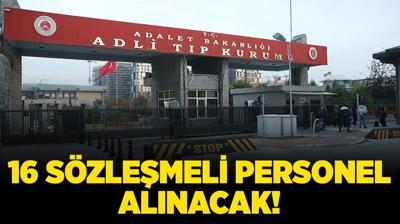 Adli Tp Kurumu Bakanl 16 Szlemeli Personel alacak!