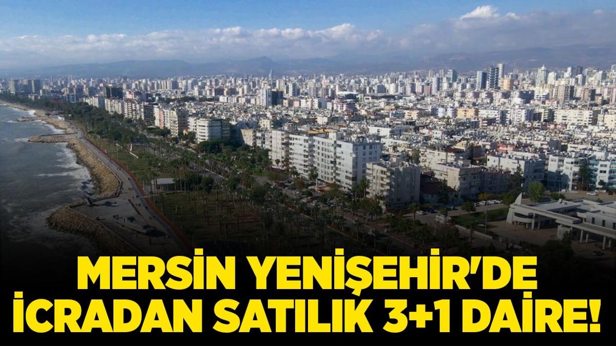 Mersin Yeniehir'de icradan satlk 3+1 daire!