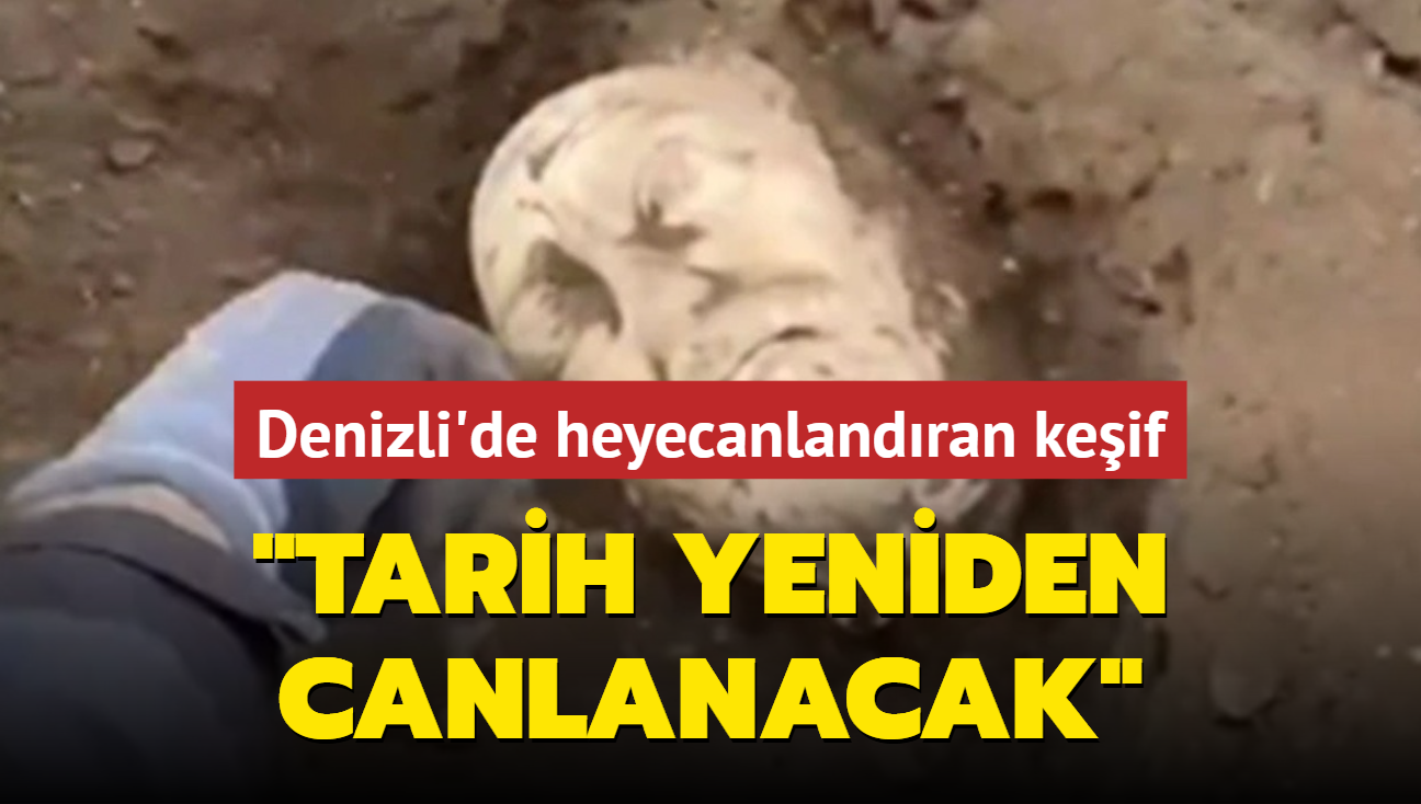 Denizli'de heyecanlandran keif: Tarih yeniden canlanacak