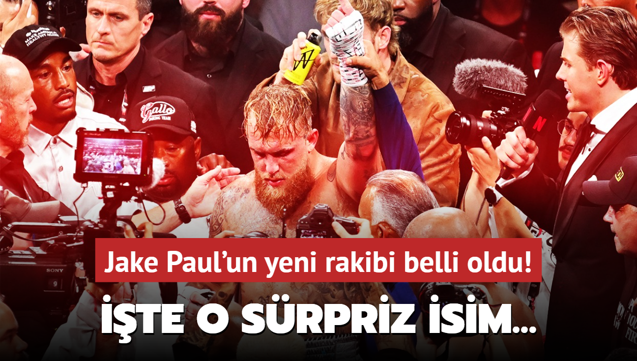 Mike Tyson'u yenen Jake Paul'un yeni rakibi belli oldu! te o srpriz isim