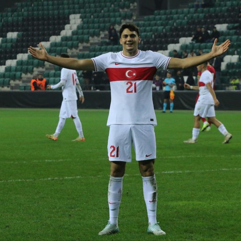 Mustafa Hekimolu'nun gol, mit Milli Takm'a yetmedi