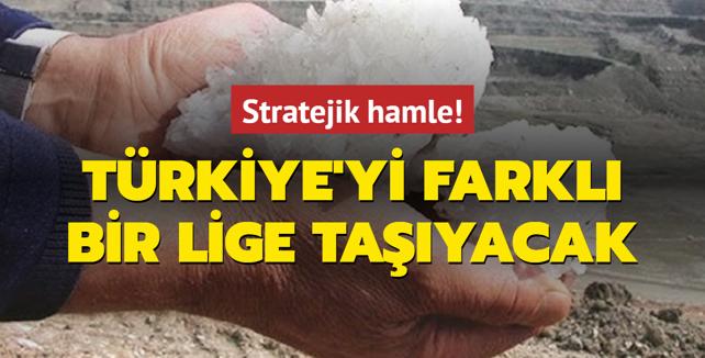 Stratejik hamle: Trkiye'yi farkl bir lige tayacak