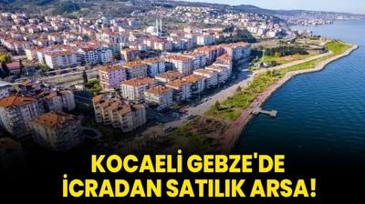 Kocaeli Gebze'de icradan satlk arsa!