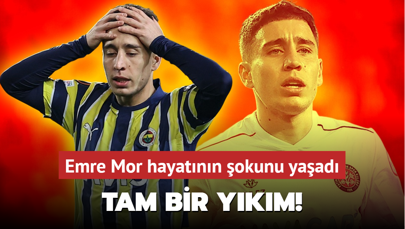 Tam bir ykm! Emre Mor hayatnn okunu yaad...