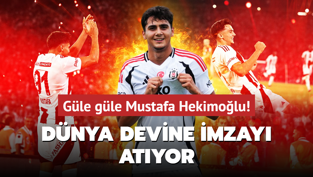 Gle gle Mustafa Hekimolu! Rekor bonservis bedeli: Dnya devine imzay atyor