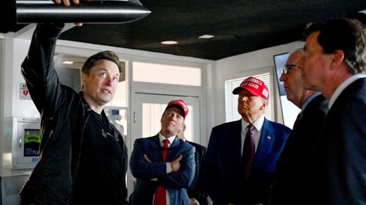 Trump ve Musk, SpaceX'in Starship roketinin frlatlmasn izledi