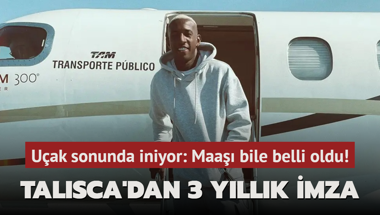 Uak sonunda iniyor: Maa bile belli oldu! Anderson Talisca 3 yllna "Tamam" dedi