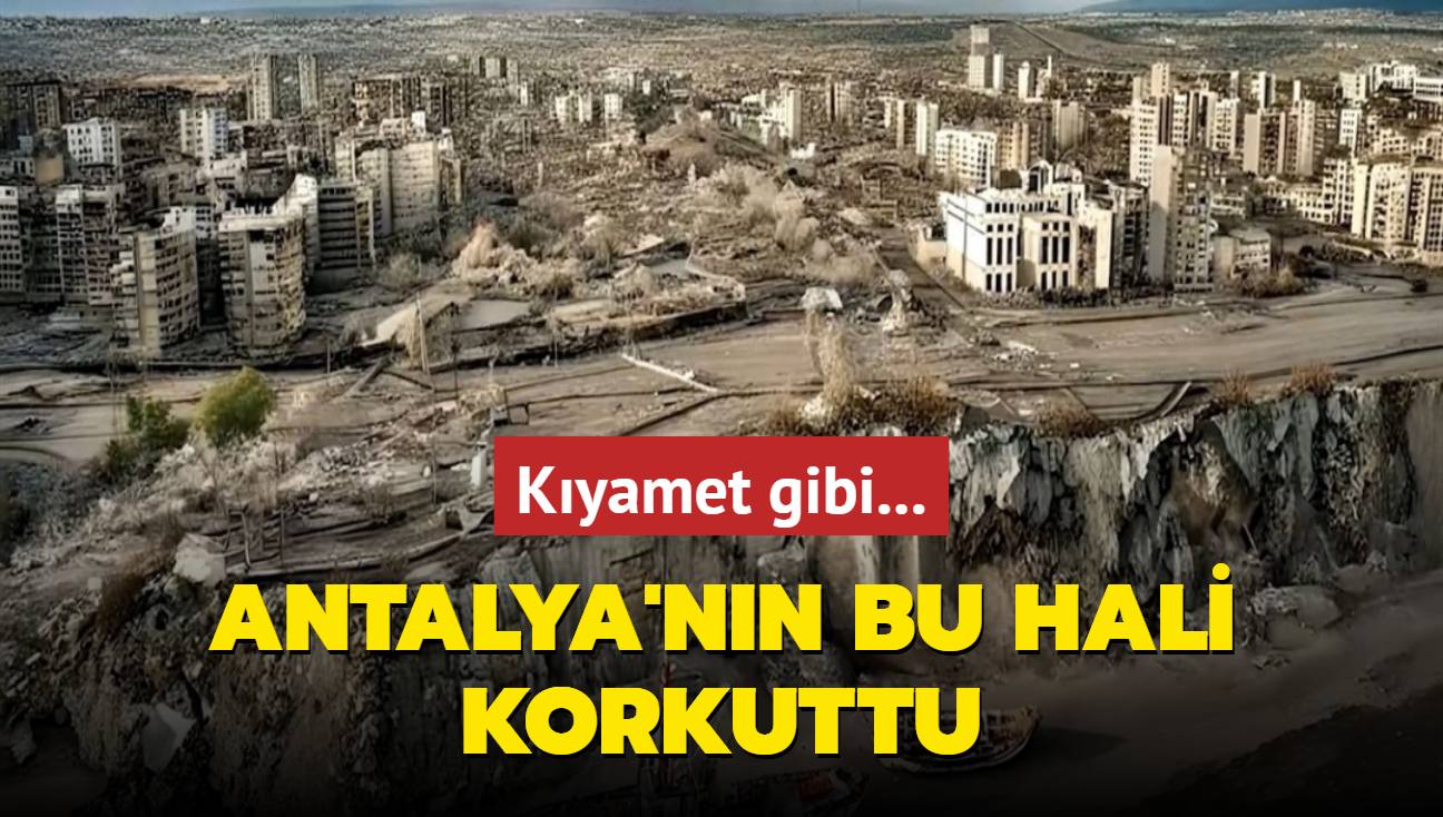 Antalya'nn iklim krizi senaryosu korkuttu